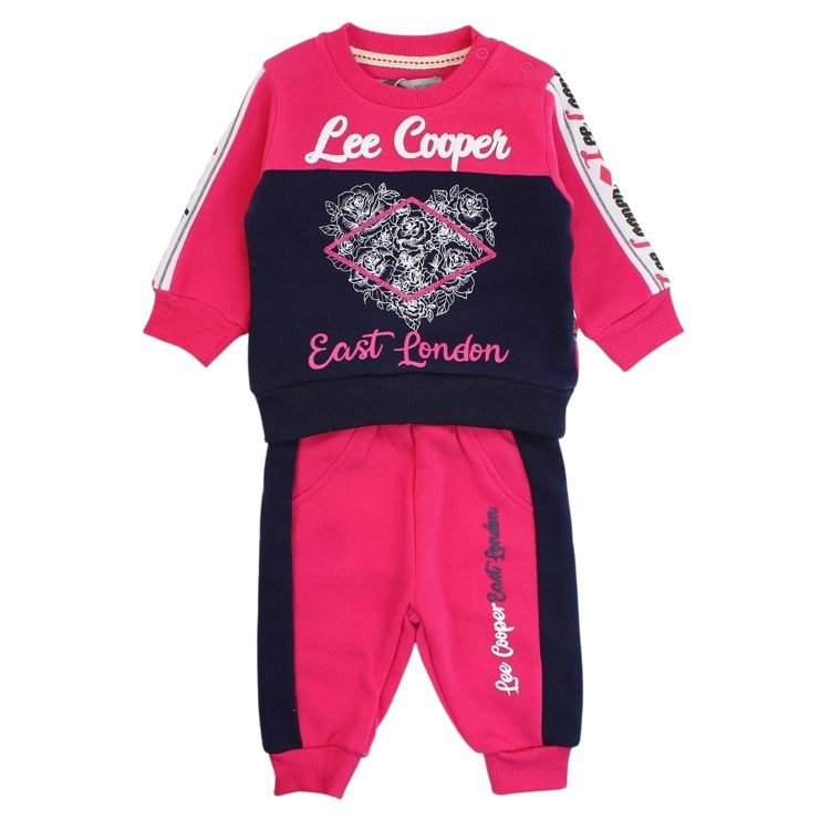 Picture of LC11294-LEE COOPER THERMAL FLEECE GIRLS TRACKSUIT/JOGGING